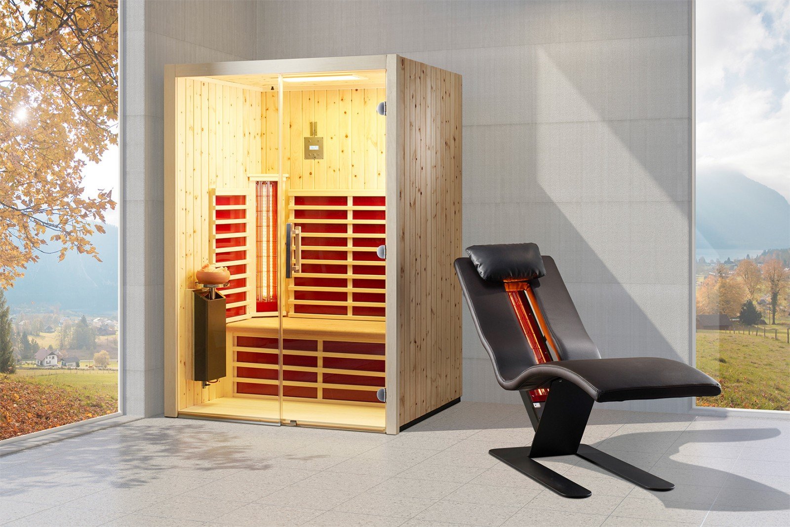 Gym sauna