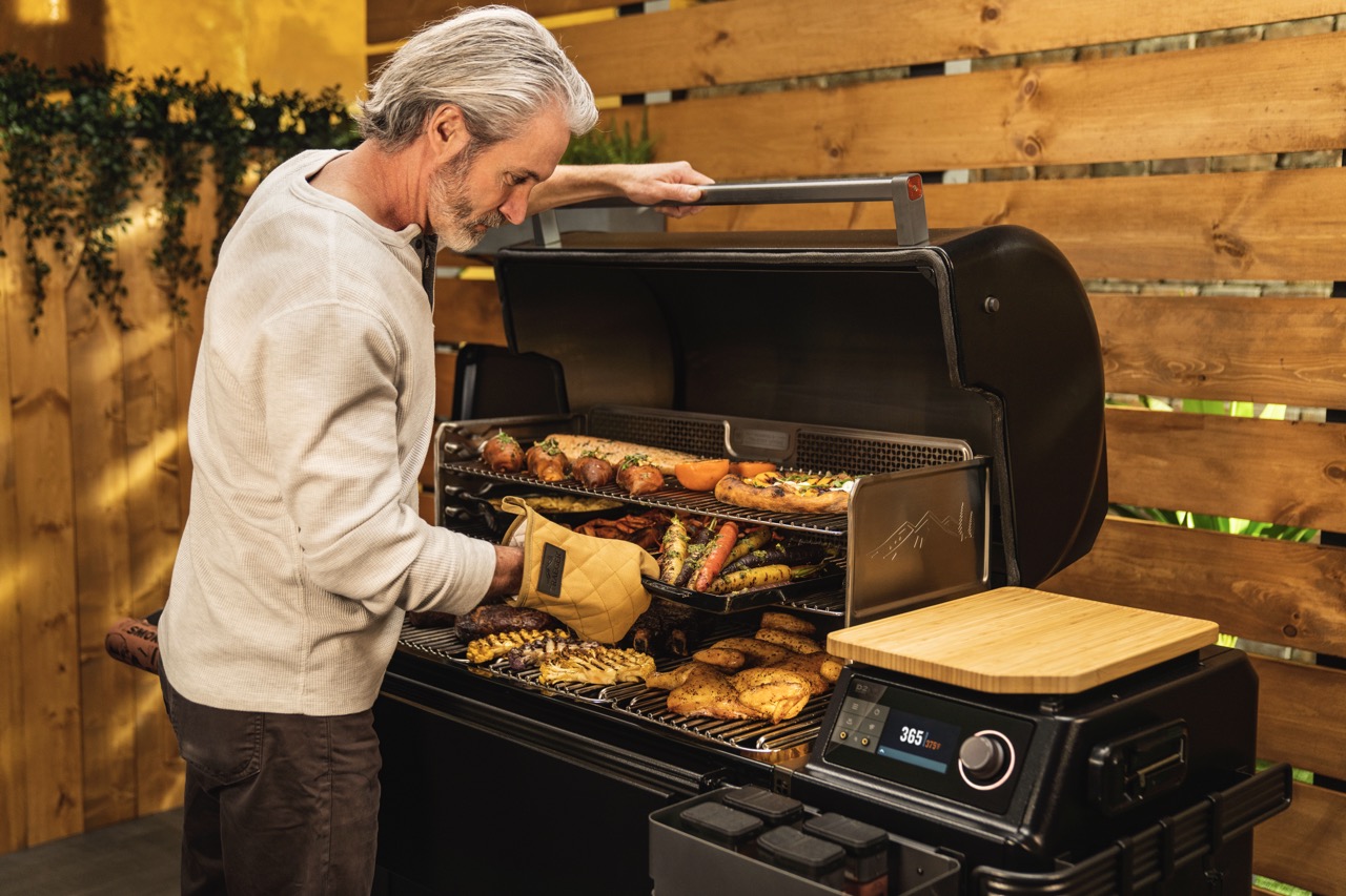 Winterbarbecue - Timberline Traeger