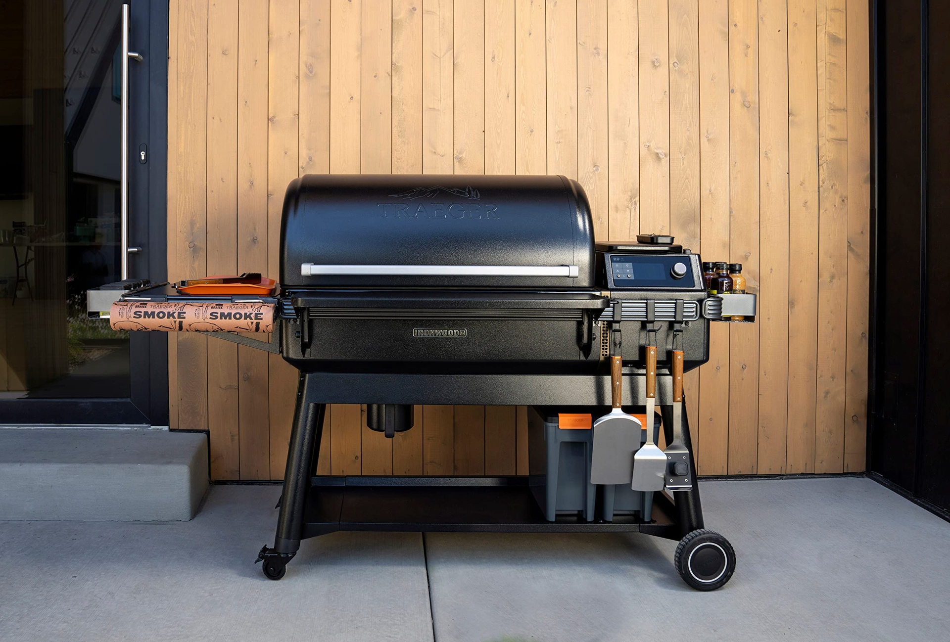 Winterbarbecue - Ironwood Traeger